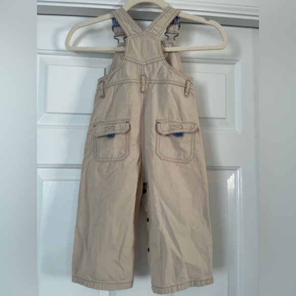 Boden Classic Roll Up Dungarees, new without tags, size 18-24M - Picture 4 of 5